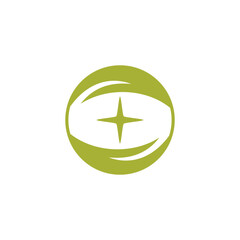 security logo eye logo watcher symbol star eye modern corporate, abstract letter logo