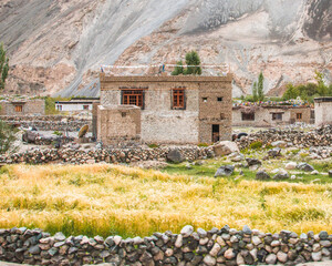 house inTso moriri, Lah, Ladakh, India.