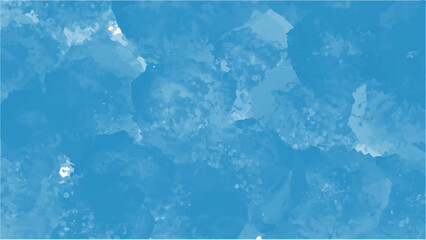 Abstract blue watercolor background for your design, watercolor background concept, vector.