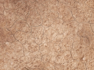 The ground has cracks in the top view for the background