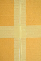 Fototapeta premium brown cardboard box, paper texture background