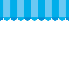 テント 屋根 ブルー