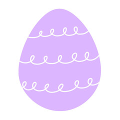 Spring Pattern Easter Egg