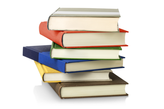 積み重なった本