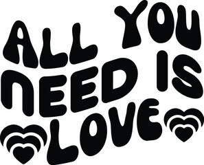 All You Need is Love svg