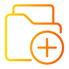 folder gradient icon
