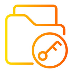 folder gradient icon