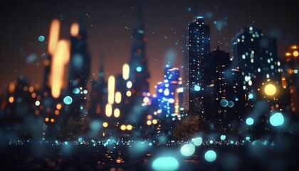 city, future, night, futuristic, building, background, cyberpunk, street, scene, light, digital, cyber, modern, dark, urban, illustration, landscape, skyline, blue, technology, construction, architect
