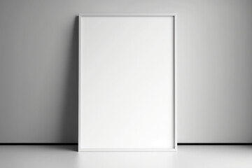 White empty frame for art or photographt