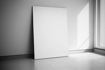 White empty frame for art or photographt