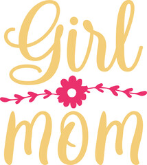 girl Mom svg