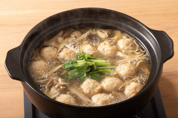 鶏ごぼう鍋