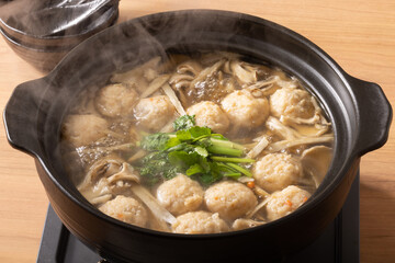 鶏ごぼう鍋