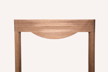 Wooden sitting chair, chair and cushion for house interior