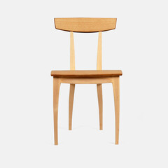 Comfortable wood chair, home-sitting furniture