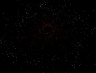 Obraz premium Imaginatory fractal abstract background Image