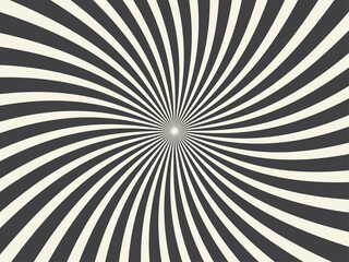 Comic twisted lines background illustration