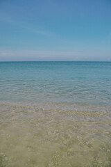blue ocean beach tropical background