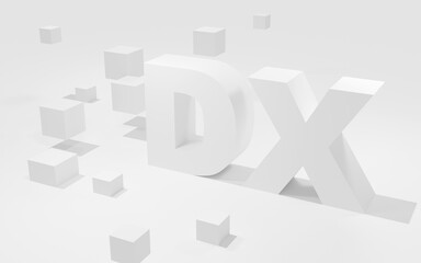 DXの3Dイラスト