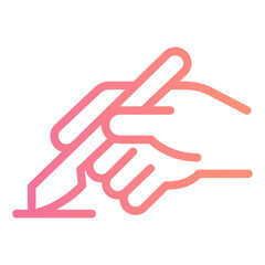 Obraz premium surgery gradient icon