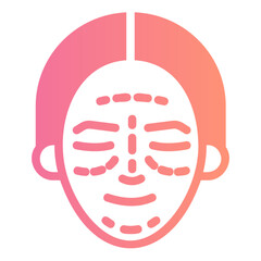 surgery gradient icon