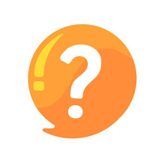 speech bubbles with question marks doubt concept problem solving