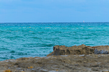 rocks in the sea