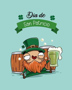 Happy st. Patricks day, Feliz Dia de San Patricio