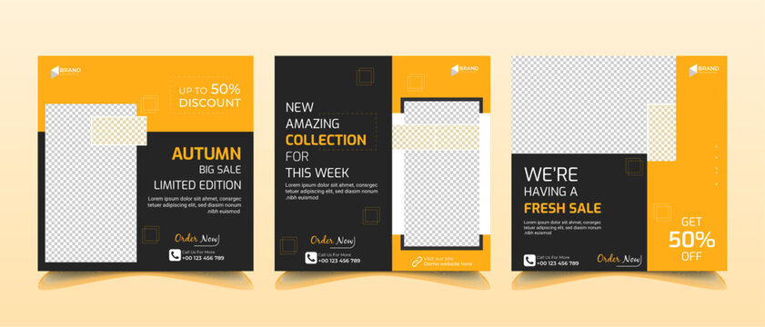 New style fashion sale and business promotion template.