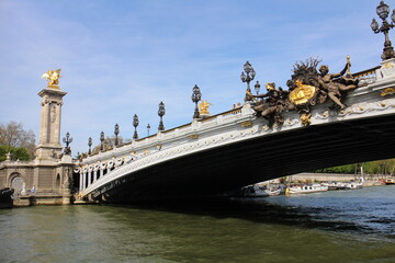 Pont Alexandre III in Paris, France