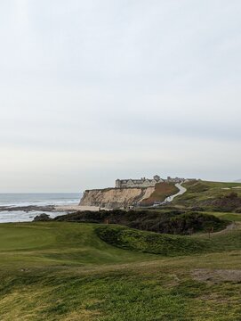 Half Moon Bay Golf Course View, Ritz Carlton Old Course, Bay Area Golf Courses, Half Moon Bay Golf , Oceanfront Golf, Green Valley