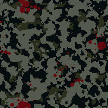 camouflage seamless pattern