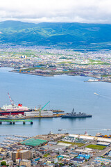 函館山からの景色（北海道函館市）