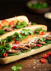 Banh mi, vietnamese sandwich