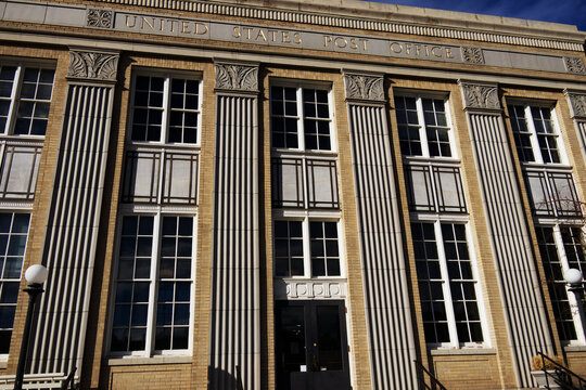 United States Post Office Building In Downtown Bend, Oregon