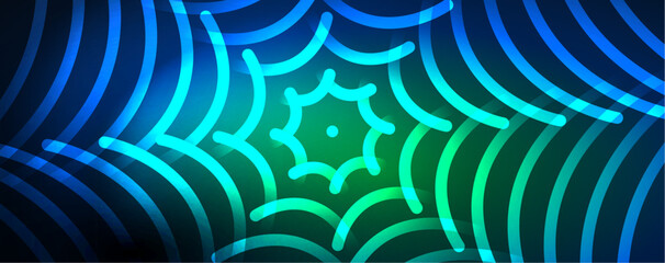 Light beams, neon lines abstract background. Vector Illustration For Wallpaper, Banner, Background, Card, Book Illustration, landing page