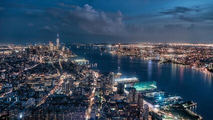 Fototapeta premium The skyline of New York City, United States