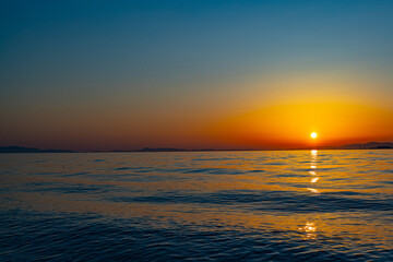 Sunset on the Sea of Japan