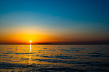 Sunset on the Sea of Japan