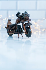 Plakat Motorcycle loan concept image, Bike Insurance photo World motorcycle day background