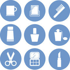 set of icons