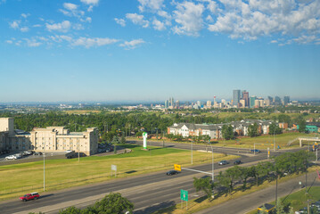 panorama of the city