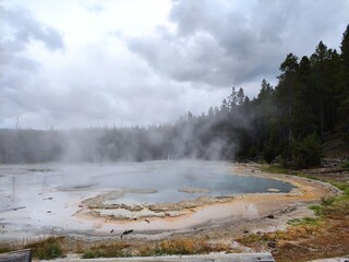 yellowstone geothermal park