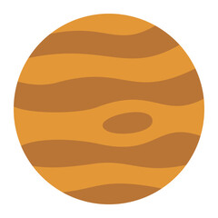 Jupiter Flat Icon