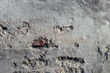 Grungy concrete wall as background texture