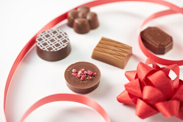 バレンタインデー　チョコレート　イメージ