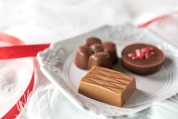バレンタインデー　チョコレート　イメージ