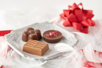 バレンタインデー　チョコレート　イメージ