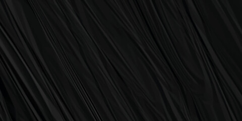 Fototapeta premium Black paper texture . Dark black wrinkled paper texture. Black crumpled paper texture . black crumpled and top view textures can be used for background of text or any contents .