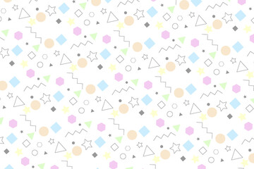 カラフルまるさんかくしかく